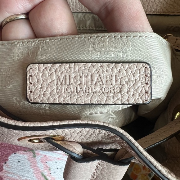 Michael Kors Backpack with Gold Bead Detail and matching wallet - Picture 8 of 16